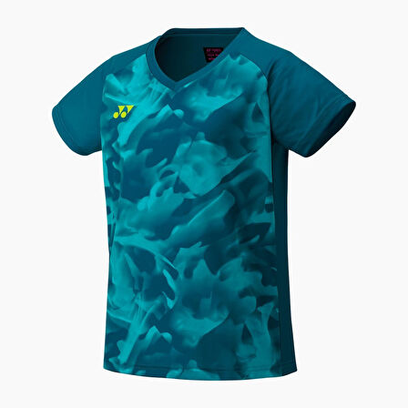 Yonex YY24 YW0033 Kadın Spor Yeşil-Mavi Tişört