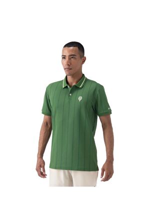 Yonex Polo Yaka Tshirt Zeytin Yeşili Erkek 10585N 