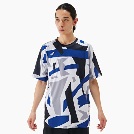 Yonex YY25 16743 Erkek Spor Tişört Beyaz