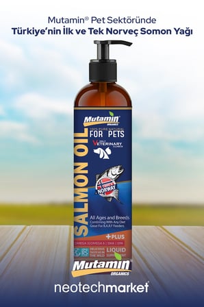 kedi ve köpekler i̇çin norveç somon balık yağı 250 ml