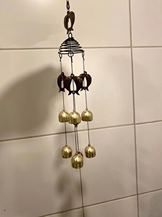 Deprem Çanı Zili Rüzgar Çanı Zili Feng Shui Yin Yang Yunus