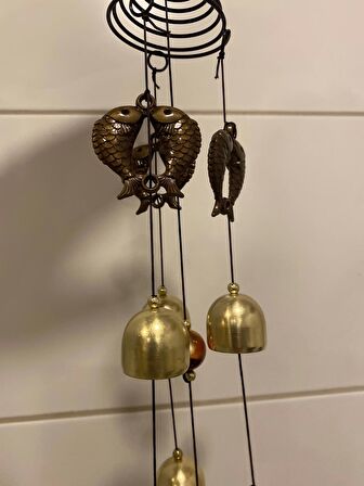 Deprem Çanı Zili Rüzgar Çanı Zili Feng Shui Yin Yang Yunus