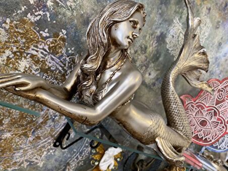denizkızı heykel deniz kızı