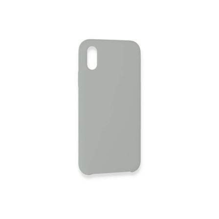 Apple iPhone XS Max Kılıf Lansman Legant Silikon - Açık Gri