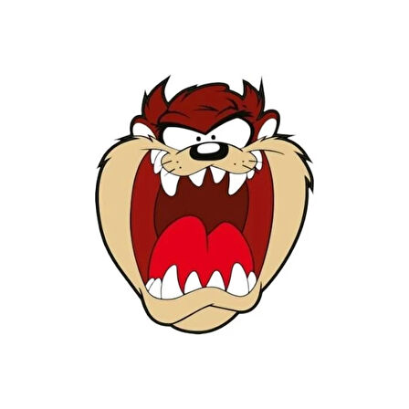 Gogo 80x90mm Tazmanya Canavarı-2 Sticker