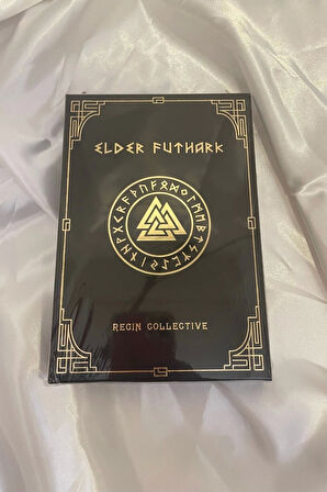 Rune Rune Kartı Kart Regin Collegtive Elder Futhark Tarot Kehanet Destesi