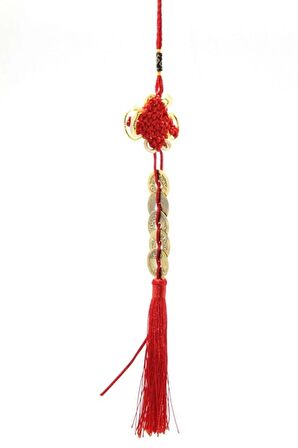 Feng Shui Bereket Şans Mutluluk Parası Mistik Düğüm Sıralı