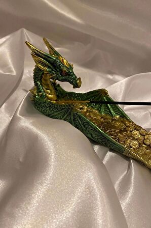 Ejderha Dragon Para Bereket Çubuk Tütsülük