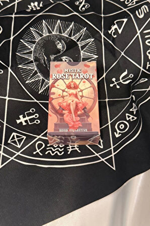 Tarot Orjinal Tarot Kart Mystic Rose Tarot Destesi Ve Kitabı Pembe Örtüsü