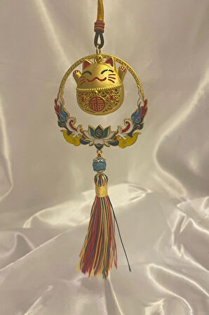 Feng Shui Para Kedisi Ejderha Yılı Buda Şans Para Bolluk Bereket Duvar Süsü