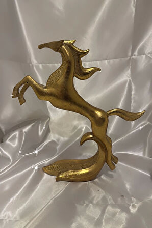 Avatar Kaideli Kübik Şahlanan Uçan At Gold