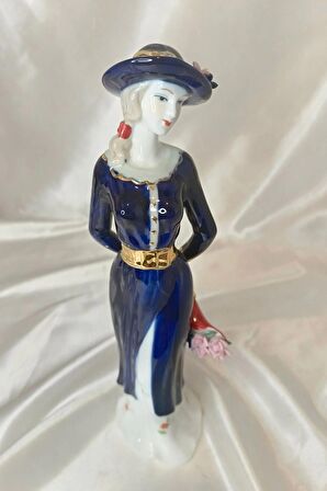 El İşi Seramik Biblo Heykel Buket Çiçek