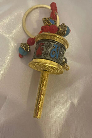 Feng Shui İyi Şanslar Çin Parası Servet Anahtarlık Araba Süs Feng Shui Metal Şans Çarkı