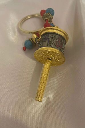 Feng Shui İyi Şanslar Çin Parası Servet Anahtarlık Araba Süs Feng Shui Metal Şans Çarkı