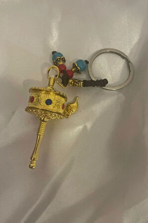 Feng Shui İyi Şanslar Çin Parası Servet Anahtarlık Araba Süs Feng Shui Şans Çarkı