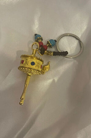 Feng Shui İyi Şanslar Çin Parası Servet Anahtarlık Araba Süs Feng Shui Şans Çarkı