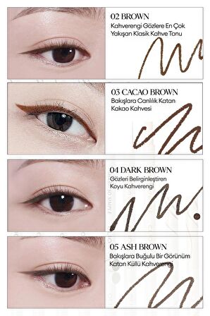 Suya Dayanıklı, İnce Uçlu Göz Kalemi Clio Sharp So Simple Waterproof Pencil Liner (01 Black)