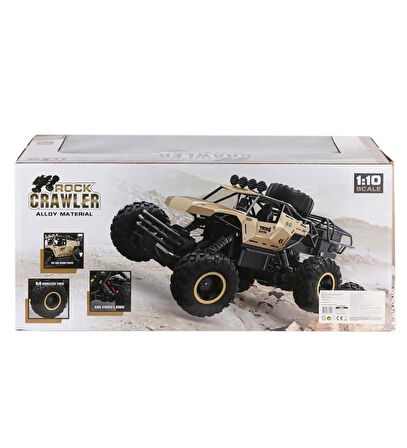 9286 Kumandalı 4x4 Metal Rock Crawler 1:12 