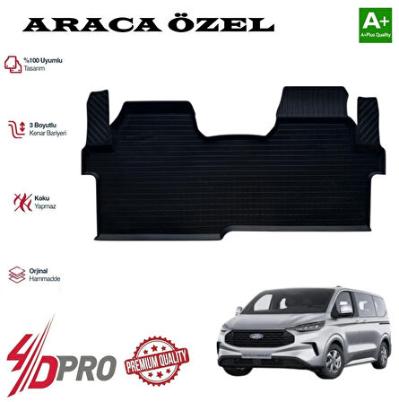 TOURNEO CUSTOM KISA ŞASE 4D HAVUZLU KAVUÇUK PASPAS 2025 2026 2027