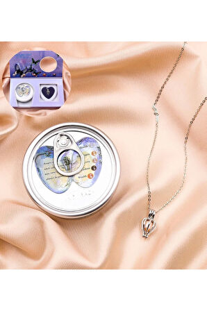 İnci Kolyeli Forever Gül Kutusu