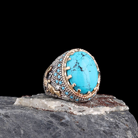 Hançer Modelli 925 Ayar Erkek Gümüş Yüzük