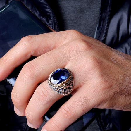 Senin Silver – Hatt-ı Zarafet 925 | Özel Kesim El Yapımı Yüzük