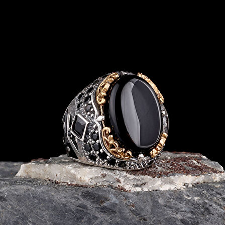 Senin Silver – Son Nefes 925 | Maskülen Formda El İşçiliği Yüzük