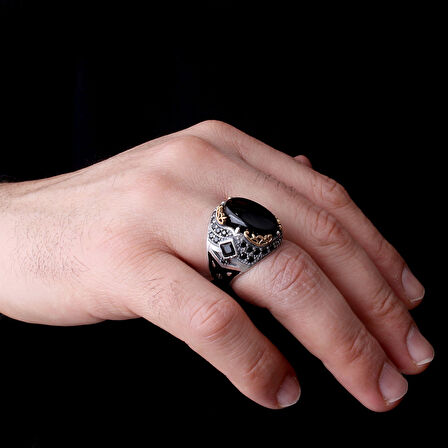 Senin Silver – Son Nefes 925 | Maskülen Formda El İşçiliği Yüzük