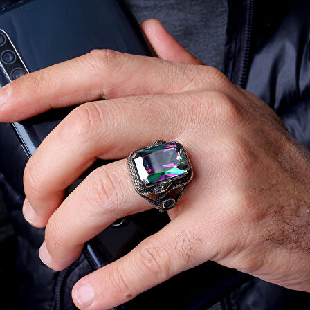 Senin Silver – Mühr-ü Erk 925 | Gücün Sembolü Gümüş Erkek Yüzük