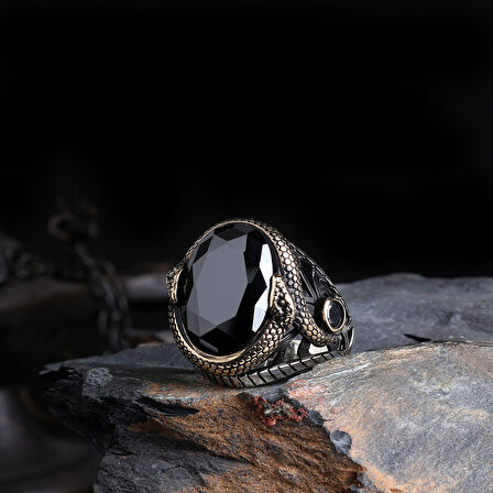 Senin Silver – Mühr-ü Erk 925 | Gücün Sembolü Gümüş Erkek Yüzük