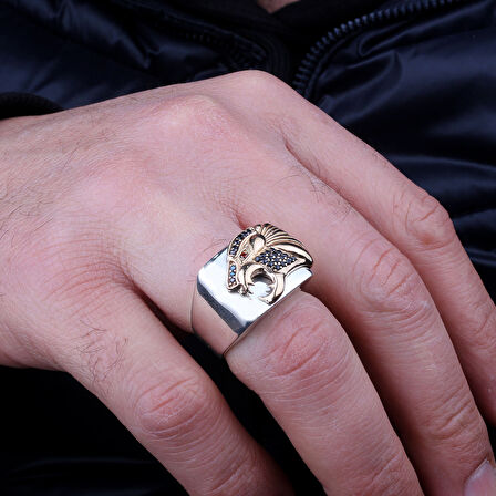 Senin Silver – Efsar 925 | El İşçiliği Gümüş Erkek Yüzük