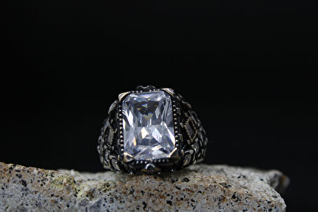 Senin Silver – Sancak 925 | Zafer Temalı Erkek Gümüş Yüzük