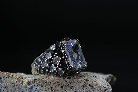 Senin Silver – Sancak 925 | Zafer Temalı Erkek Gümüş Yüzük