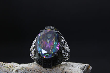 Senin Silver 925 Ayar Erkek Gümüş Yüzük – Akrep İşlemeli Zarif Model