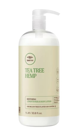Tea Tree Hemp Restoring Onarıcı Saç Kremi ve Vücut Losyonu 1000 ml