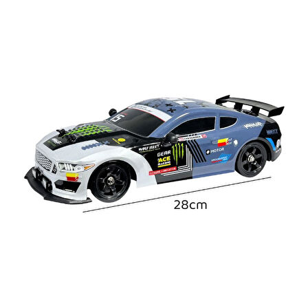 Uzaktan Kumandalı Full Fonksiyon 2.4G Şarjlı 1:16 4x4 Drift Araba (Işıklı ve Buharlı) Gt