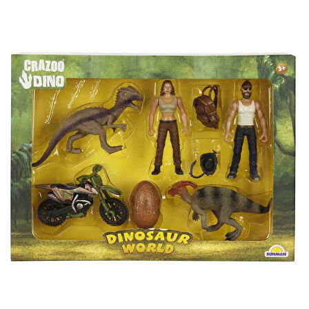 OYUN SET DİNOZOR FİGÜR AKSESUARLI