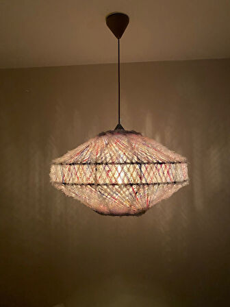 Bohem,Rustik,Modern,Simli,Doğal,El Yapımı Sarkıt Avize