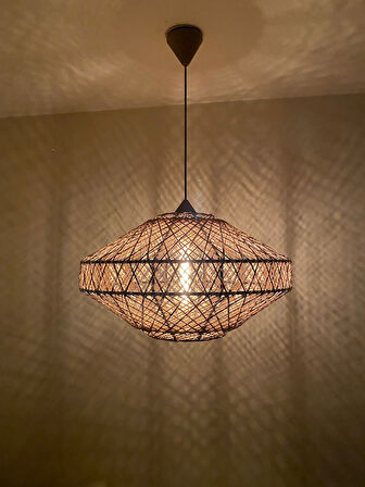 Bohem,Rustik,Modern,Jüt,Doğal,El Yapımı Sarkıt Avize