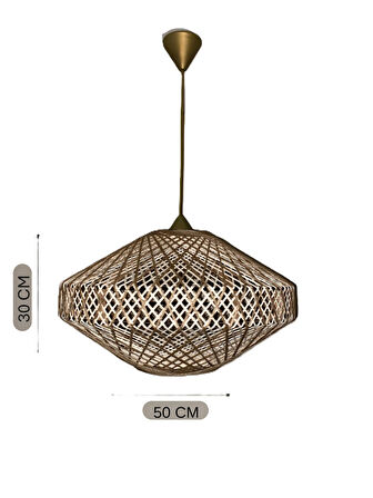 Bohem,Rustik,Modern,Jüt,Doğal,El Yapımı Sarkıt Avize