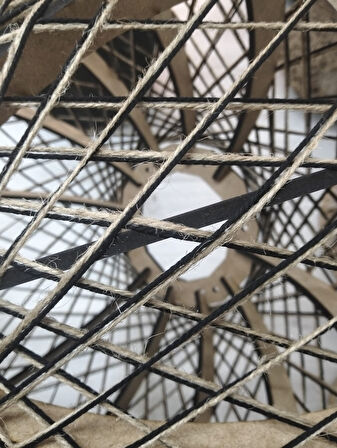 Bohem,Rustik,Modern,Jüt,Hasır,Doğal,El Yapımı Sarkıt Avize