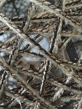 Doğal,El Yapımı-Bohem-Rustik-Modern-Jüt-Hasır Sarkıt Avize