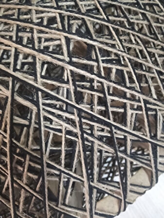 Doğal,El Yapımı -Bohem,Rustik,Modern,Hasır,Jüt-Sarkıt Avize