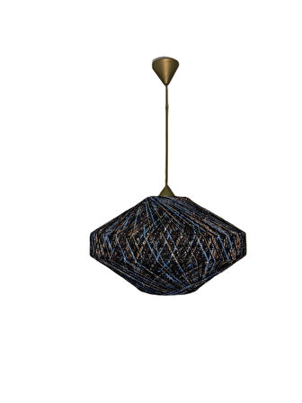 Doğal,El Yapımı -bohem-Rustik-Modern-Simli-Sarkıt Avize