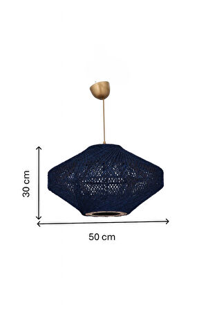 Doğal,El Yapımı Bohem,Rustik,Modern-Simli - Sarkıt Avize