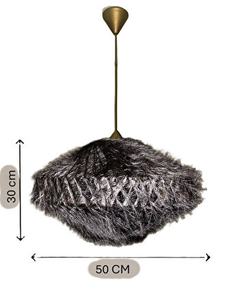 Doğal,El Yapımı-Bohem,Rustik,Modern,Jüt, Sarkıt Avize