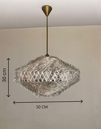 Doğal,El Yapımı  Bohem,Rustik,Modern,Sarkıt Avize