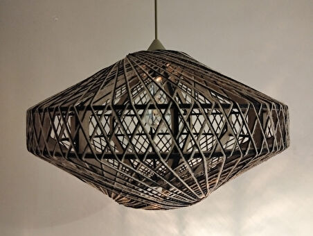 Doğal,El Yapımı  Bohem,Rustik,Modern,Jüt, Sarkıt Avize