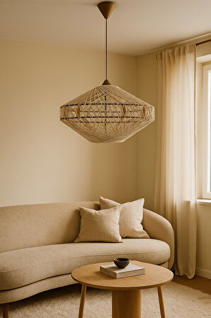 Doğal,El Yapımı   Bohem,Rustik,Modern,Jüt,Sarkıt Avize