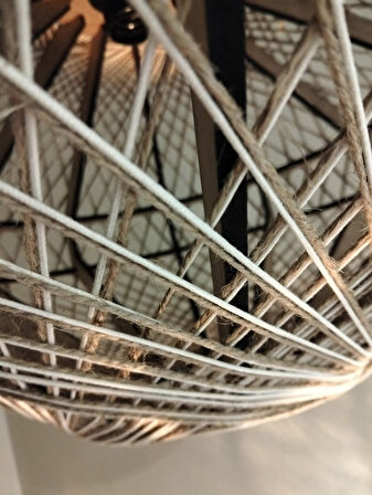 Doğal,El Yapımı   Bohem,Rustik,Modern,Jüt,Sarkıt Avize